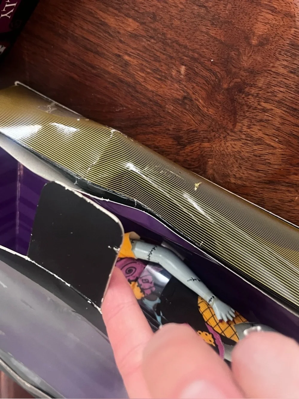 Vintage Disney Store The Nightmare Before Christmas Jack & Sally Figures in box - Picture 6 of 6